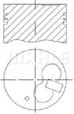 METAL LEVE P9237050 Поршень