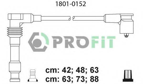 PROFIT 18010152 Комплект дротів запалювання