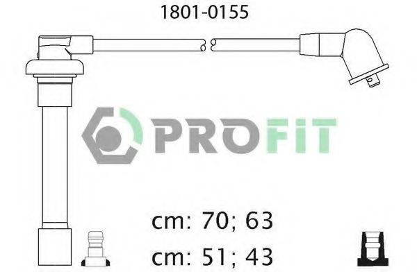 PROFIT 18010155 Комплект дротів запалювання