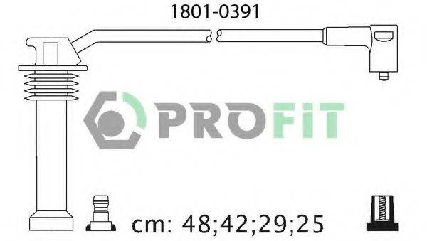 PROFIT 18010391 Комплект дротів запалювання