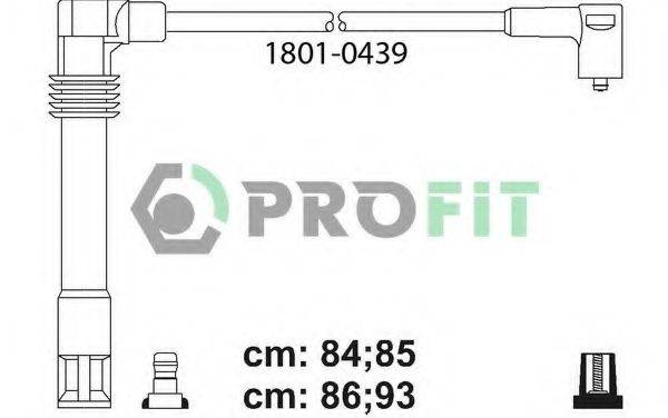 PROFIT 18010439 Комплект дротів запалювання