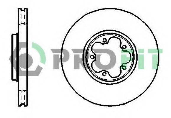 PROFIT 50101112 гальмівний диск