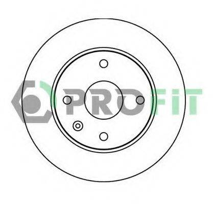 PROFIT 50101257 гальмівний диск