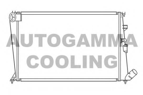 AUTOGAMMA 100201 Радіатор, охолодження двигуна