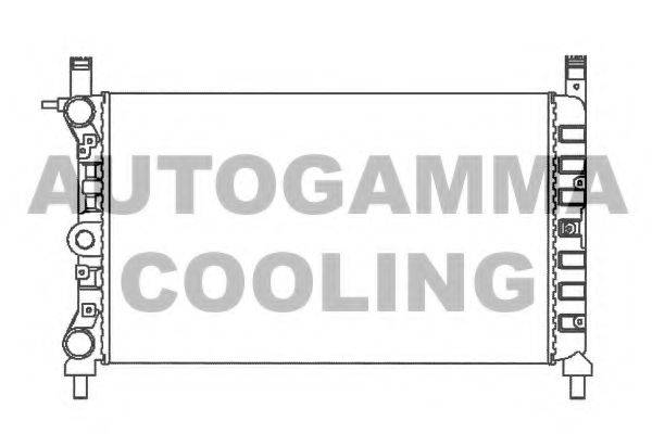 AUTOGAMMA 100318 Радіатор, охолодження двигуна
