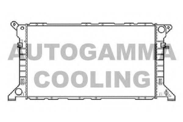 AUTOGAMMA 102086 Радіатор, охолодження двигуна