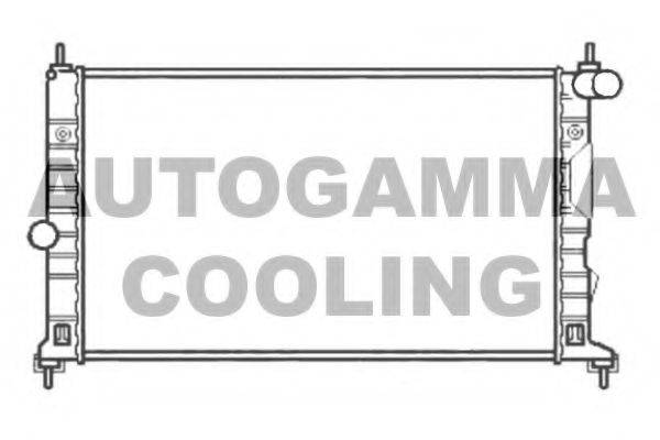 AUTOGAMMA 102303 Радіатор, охолодження двигуна