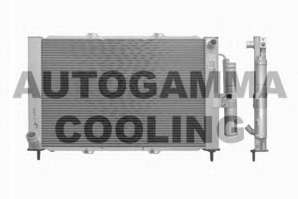 AUTOGAMMA 103353 Радіатор, охолодження двигуна