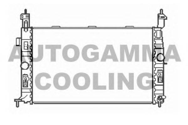 AUTOGAMMA 103518 Радіатор, охолодження двигуна