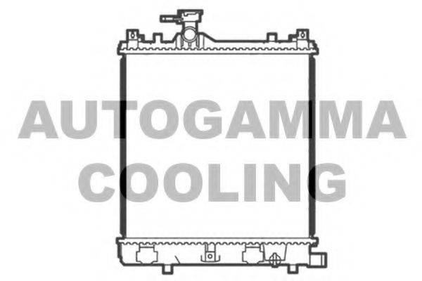 AUTOGAMMA 104132 Радіатор, охолодження двигуна