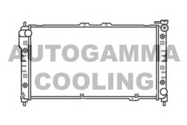 AUTOGAMMA 104176 Радіатор, охолодження двигуна