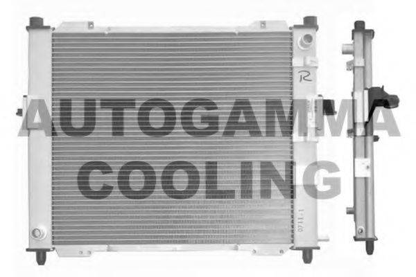 AUTOGAMMA 104200 Радіатор, охолодження двигуна