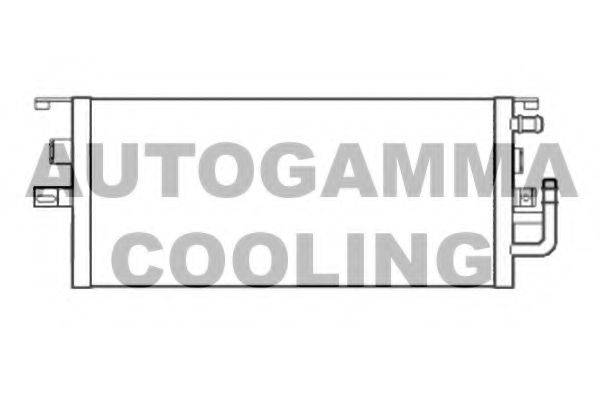 AUTOGAMMA 105758 Радіатор, охолодження двигуна