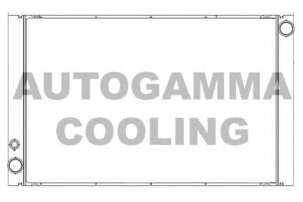 AUTOGAMMA 105765 Радіатор, охолодження двигуна