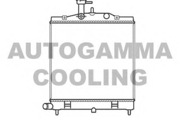 AUTOGAMMA 105871 Радіатор, охолодження двигуна