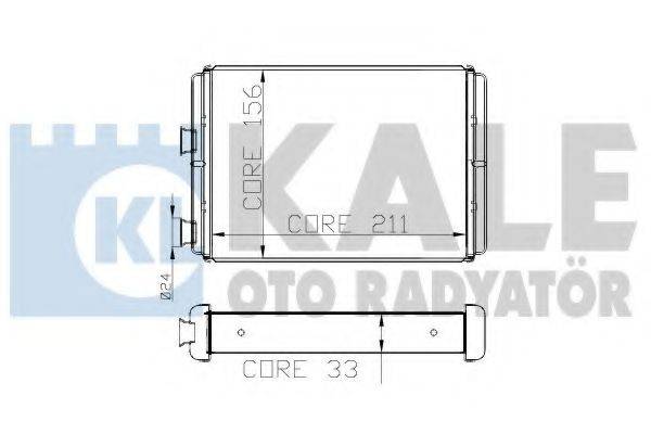 KALE OTO RADYATOR 268400