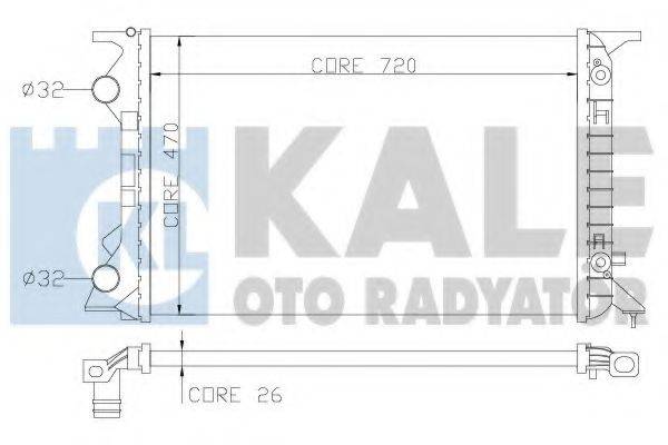 KALE OTO RADYATOR 353400