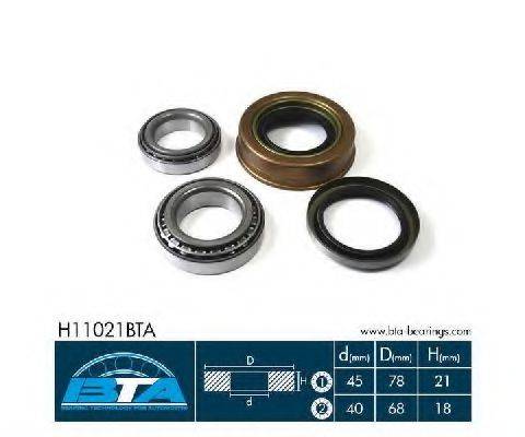 BTA H11021BTA Комплект підшипника маточини колеса