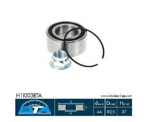 BTA H1I003BTA Комплект підшипника маточини колеса