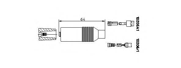 DODUCO 7480 Виделка, розподільник запалювання; Виделка, котушка запалювання