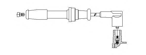 BREMI 64845 Провід запалювання