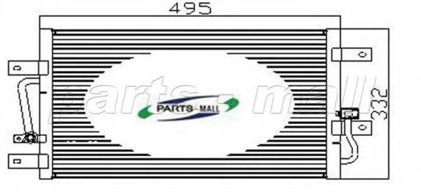 PARTS-MALL PXNCX028G Конденсатор, кондиціонер