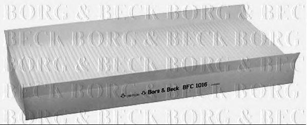 BORG & BECK BFC1016 Фільтр, повітря у внутрішньому просторі
