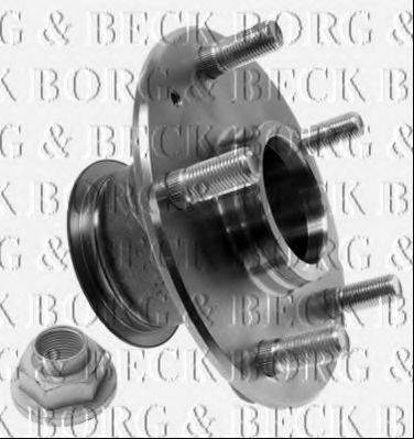 BORG & BECK BBK1285 Комплектуючі, колодки дискового гальма