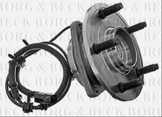 BORG & BECK BBK1293 Комплектуючі, колодки дискового гальма