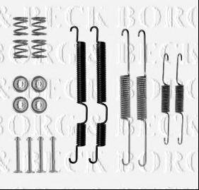 BORG & BECK BBK6179 Комплектуючі, колодки дискового гальма