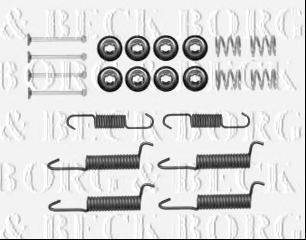 BORG & BECK BBK6264 Комплектуючі, колодки дискового гальма