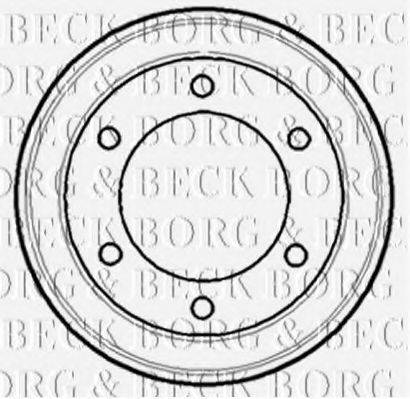 BORG & BECK BBR7084 Гальмівний барабан