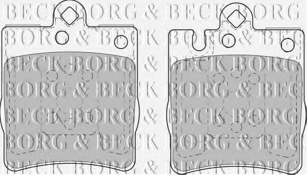 BORG & BECK BBP1665