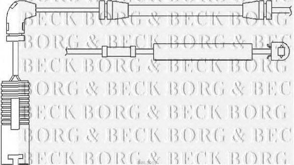 BORG & BECK BWL3019 Сигналізатор, знос гальмівних колодок