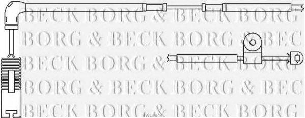 BORG & BECK BWL3044 Сигналізатор, знос гальмівних колодок