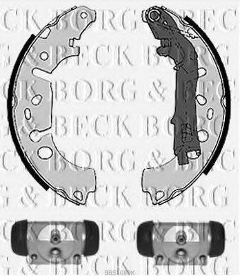 BORG & BECK BBS1089K Комплект гальмівних колодок