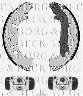 BORG & BECK BBS1094K Комплект гальмівних колодок