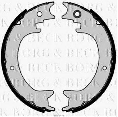 BORG & BECK BBS6476 Комплект гальмівних колодок