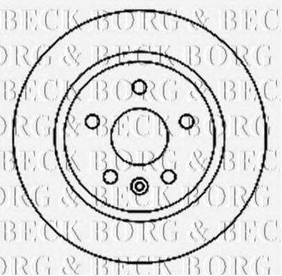 BORG & BECK BBD4798 гальмівний диск