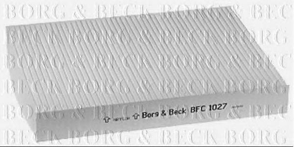 BORG & BECK BFC1027 Фільтр, повітря у внутрішньому просторі