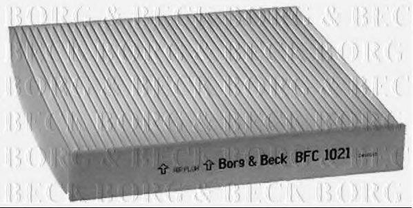 BORG & BECK BFC1021 Фільтр, повітря у внутрішньому просторі