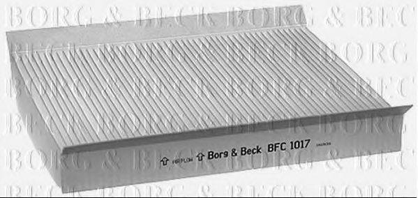 BORG & BECK BFC1017 Фільтр, повітря у внутрішньому просторі