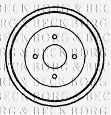 BORG & BECK BBR7090 Гальмівний барабан