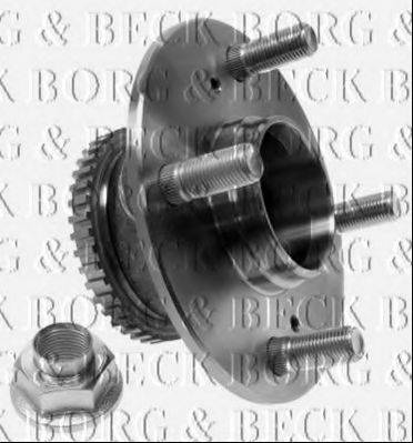 BORG & BECK BBK1276 Комплектуючі, колодки дискового гальма