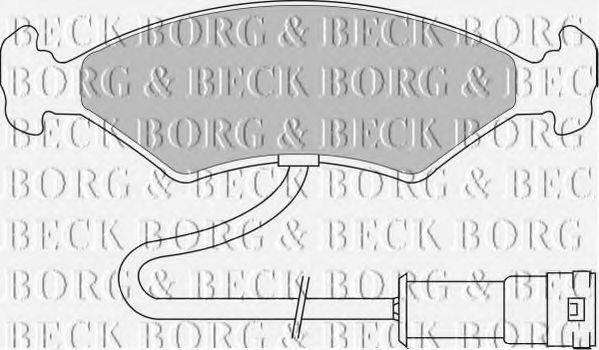 BORG & BECK BBP1104