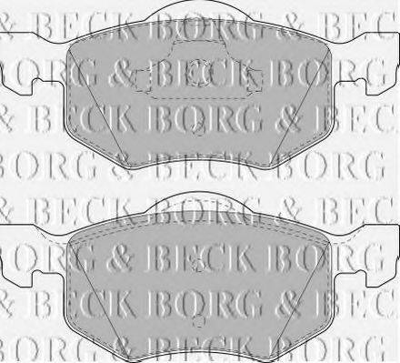 BORG & BECK BBP1858