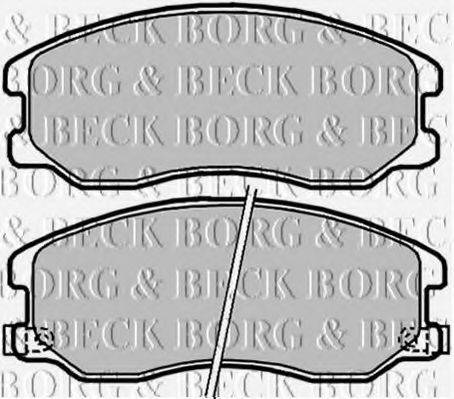 BORG & BECK BBP2040