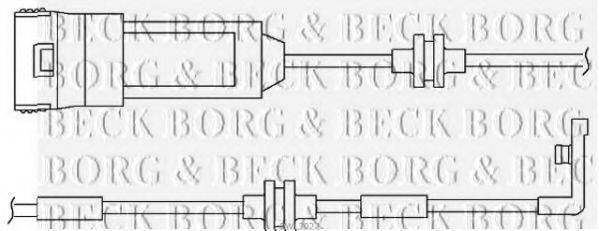 BORG & BECK BWL3022 Сигналізатор, знос гальмівних колодок