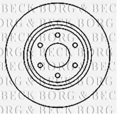 BORG & BECK BBD4769 гальмівний диск