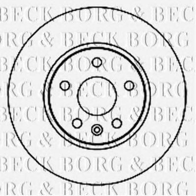 BORG & BECK BBD4796 гальмівний диск